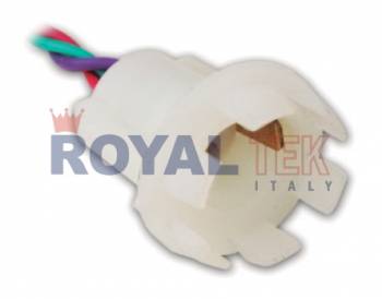 PORTALAMPARA ROYALTEK 1 POLO ARANA CON MASA - FORD - IKA - VENTA EN PAQUETES DE 10 UNIDADES ---